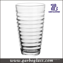 Спиральный дизайн 16 унций стеклянный стакан воды (GB03448516)